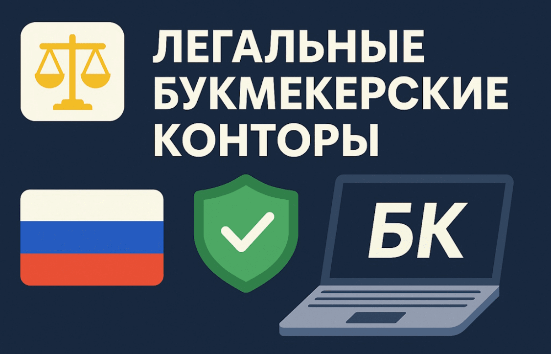 Легальные букмекерские конторы России: полный обзор и особенности